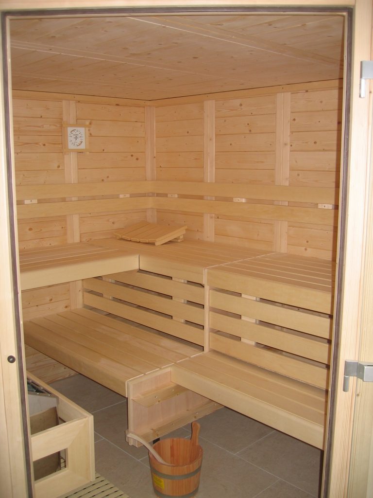 Sauna traditionnel bois